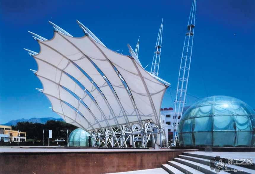 驻马店车棚膜结构网架