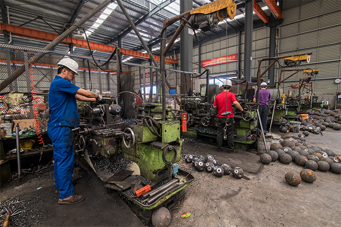 驻马店网架配件车间